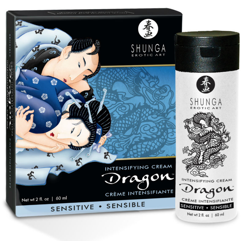 SHUNGA - CREMA DRAGON SENSITIVE PER COPPIA - SHUNGA APHRODISIACS | Lingerie Harness Boutique