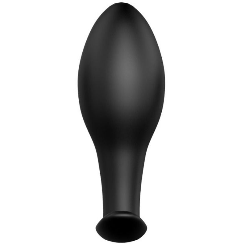 PRETTY LOVE - 8.5 CM BLACK SILICONE ANCHOR BUTT PLUG