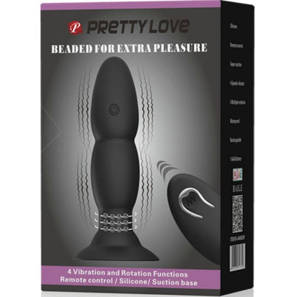 PRETTY LOVE - SPINA VIBRATORE E ROTAZIONE TRAMITE TELECOMANDO - PRETTY LOVE BOTTOM | Lingerie Harness Boutique