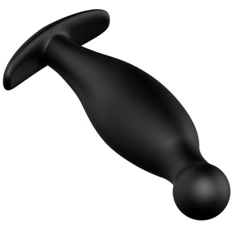 PRETTY LOVE - PLUG ANALE IN SILICONE 11.7 CM NERO - PRETTY LOVE BOTTOM | Lingerie Harness Boutique