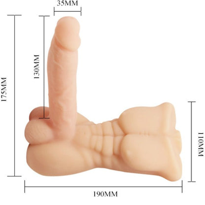 BAILE - TENTAZIONE UOMO PIÙ GRANDE CON VIBRAZIONE - BAILE FOR HIM | Lingerie Harness Boutique