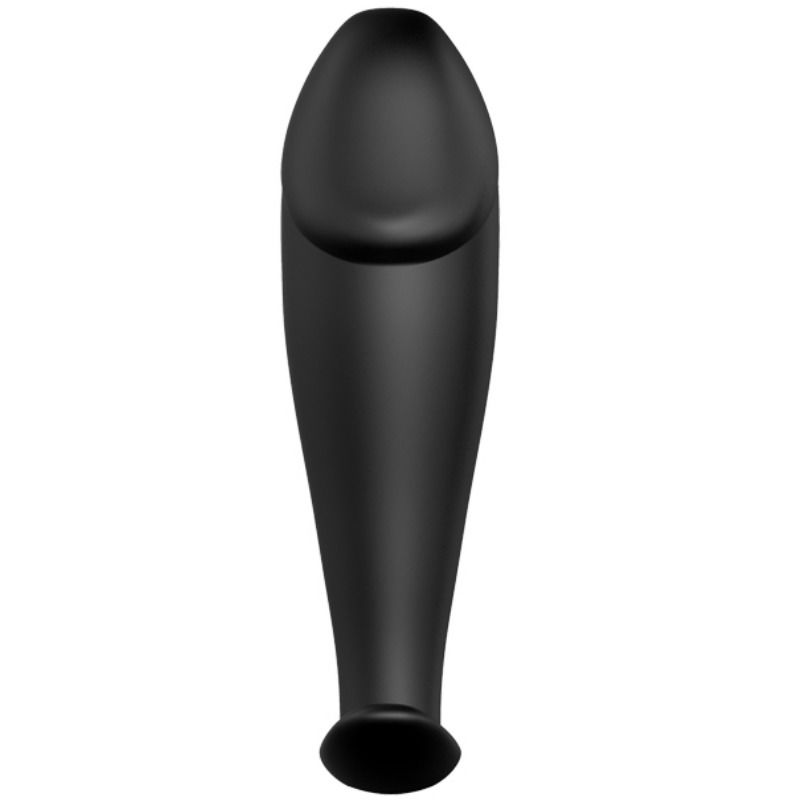 PRETTY LOVE - PLUG ANALE IN SILICONE FORMA DEL PENE E 12 MODALIT DI VIBRAZIONE NERO - PRETTY LOVE BOTTOM | Lingerie Harness Boutique
