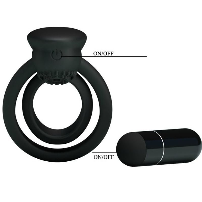 PRETTY LOVE - ESTHER VIBRATING RING WITH STIMULATOR