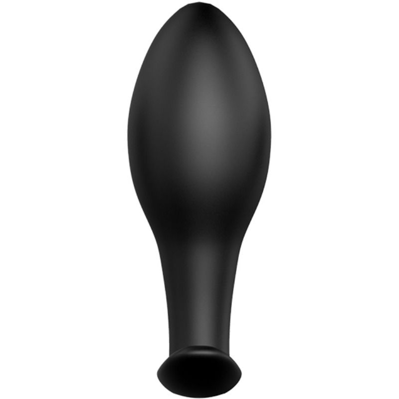 PRETTY LOVE - PLUG ANALE ANCORANTE IN SILICONE 12 MODALIT DI VIBRAZIONE NERO - PRETTY LOVE BOTTOM | Lingerie Harness Boutique
