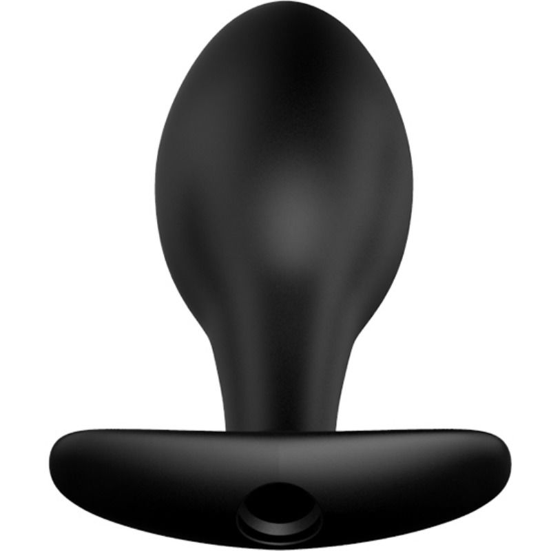 PRETTY LOVE - PLUG ANALE ANCORANTE IN SILICONE 12 MODALIT DI VIBRAZIONE NERO - PRETTY LOVE BOTTOM | Lingerie Harness Boutique