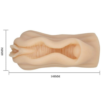 BAILE - MINI MALE MASTURBATOR LIPS DESIGN VAGINA