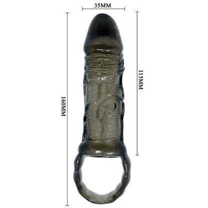BAILE - GUAINA ESTENSIONE PENE CON CINTURINO PER TESTICOLI 11.5 CM - BAILE FOR HIM | Lingerie Harness Boutique