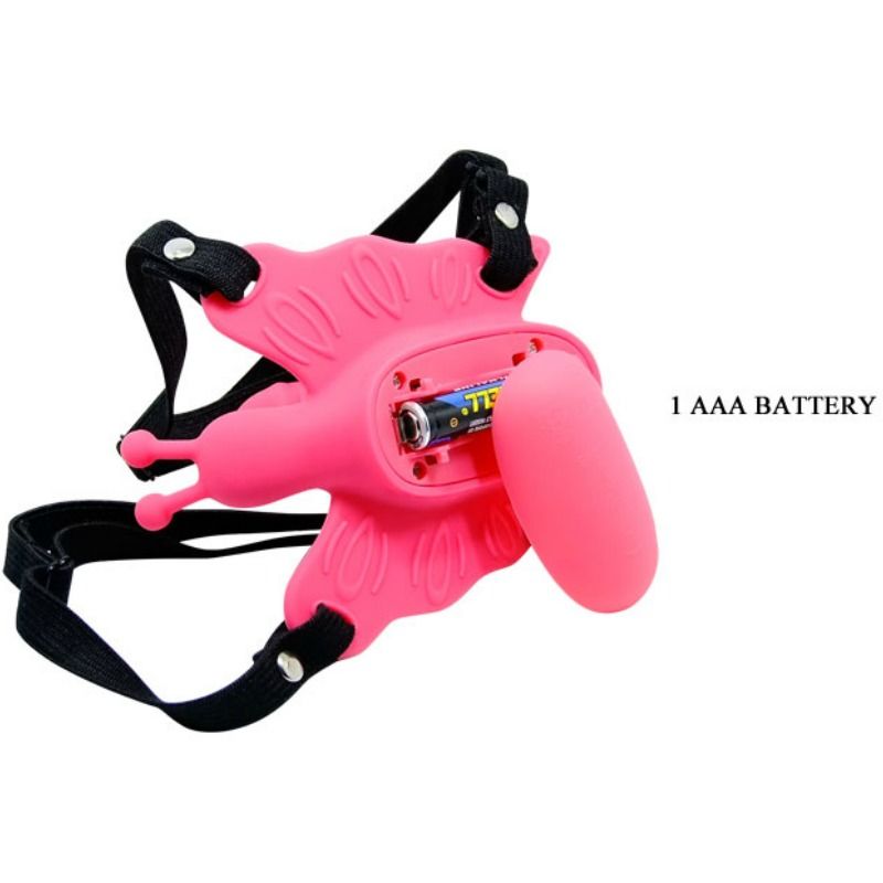 BAILE - IMBRAGATURA A FARFALLA VIBRANTE ULTRA APPASSIONATA - BAILE STIMULATING | Lingerie Harness Boutique