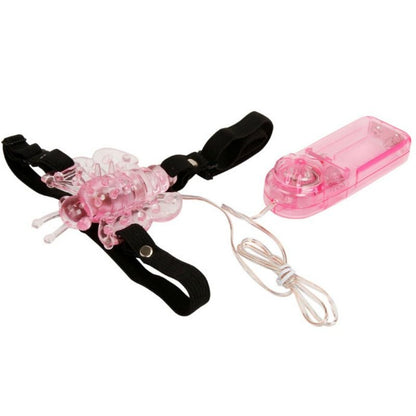 BAILE - IMBRAGATURA CON FARFALLA VIBRANTE A MULTIVELOCIT - BAILE STIMULATING | Lingerie Harness Boutique