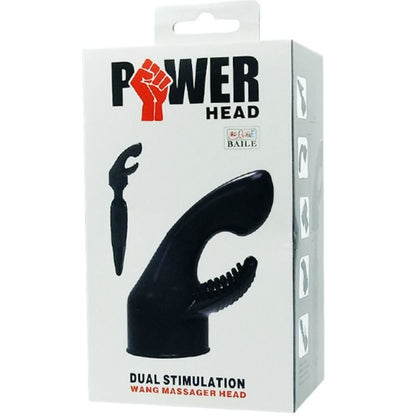 BAILE - POWER HEAD TESTINA INTERCAMBIABILE PER MASSAGGIATORESTIMOLAZIONE PUNTI G E CLITORIDE - BAILE POWER HEAD | Lingerie Harness Boutique