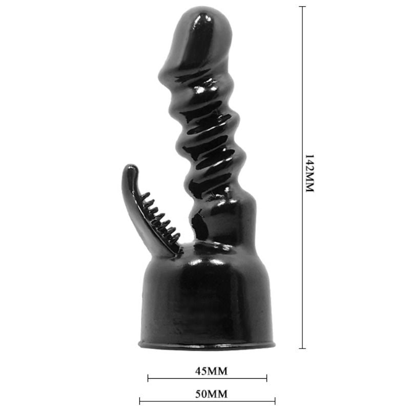BAILE - TESTA POTENTE TESTA INTERCAMBIABILE PER LA STIMOLAZIONE INTERNA E DEL CLITORIDE - BAILE POWER HEAD | Lingerie Harness Boutique