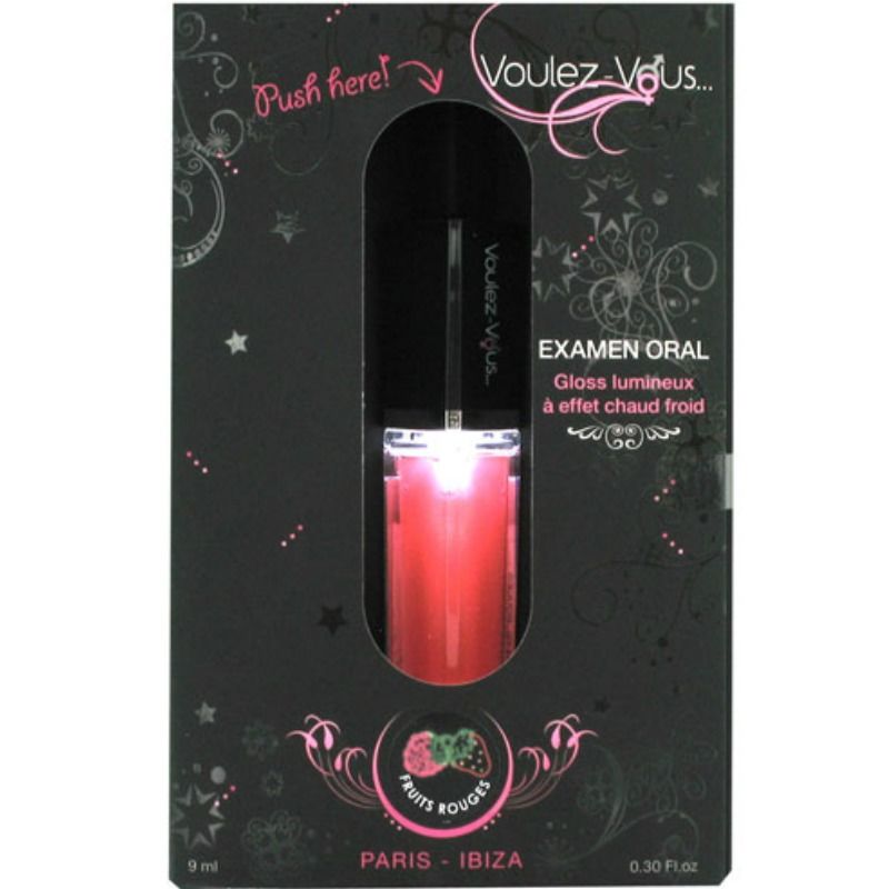 VOULEZ-VOUS - LIGHT GLOSS WITH WARM COLD EFFECT - RED BERRIES 10 ML