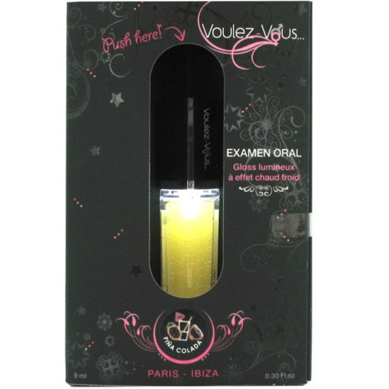 VOULEZ-VOUS - LIGHT GLOSS WITH HOT COLD EFFECT - PIÑA COLADA 10 ML