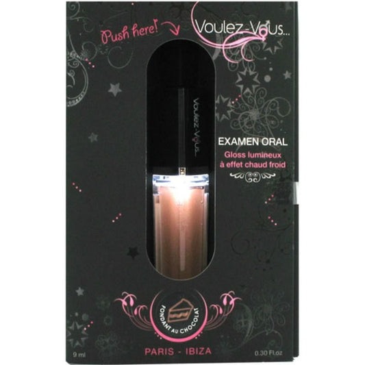 VOULEZ-VOUS - LIGHT GLOSS HOT COLD EFFECT - DARK CHOCOLATE FLAVOUR 10 ML