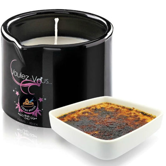 VOULEZ-VOUS - CRÈME BRULÉE MASSAGE CANDLE 120 ML