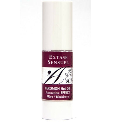 EXTASE SENSUAL - MASSAGE OIL WARMING EFFECT WITH BLACKBERRY PHEROMONES 30 ML