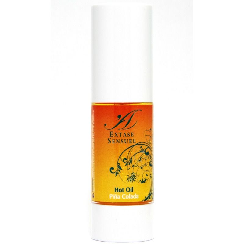 EXTASE SENSUAL - OLIO CALORE STIMOLANTE PIÑA COLADA 30 ML - EXTASE SENSUAL | Lingerie Harness Boutique