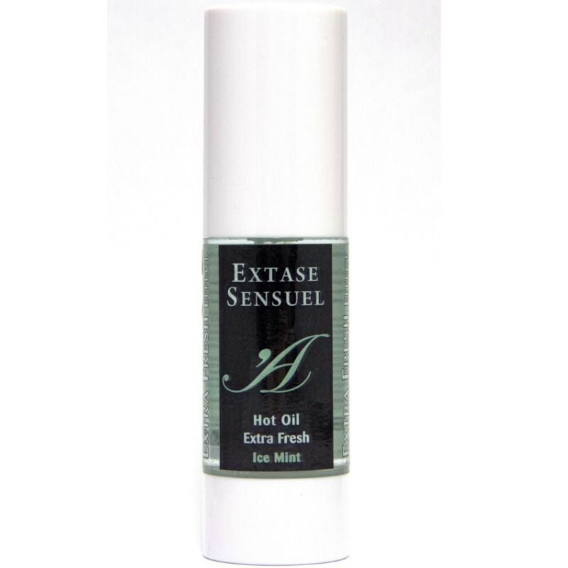 EXTASE SENSUAL - OLIO DA MASSAGGIO CON EFFETTO GHIACCIO EXTRA FRESCO 30 ML - EXTASE SENSUAL | Lingerie Harness Boutique