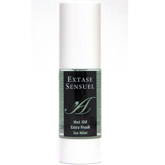 EXTASE SENSUAL - OLIO DA MASSAGGIO CON EFFETTO GHIACCIO EXTRA FRESCO 30 ML - EXTASE SENSUAL | Lingerie Harness Boutique