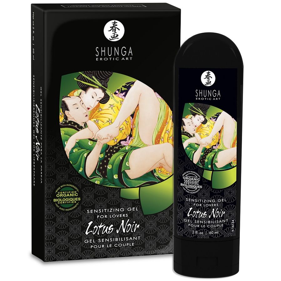SHUNGA - CREMA SENSIBILIZZANTE LOTUS NOIR 60 ML - SHUNGA APHRODISIACS | Lingerie Harness Boutique