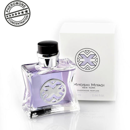 MIYOSHI MIYAGI - NEW YORK PROFUMO DE FEROMONAS MUJER 80ML - MIYOSHI MIYAGI | Lingerie Harness Boutique