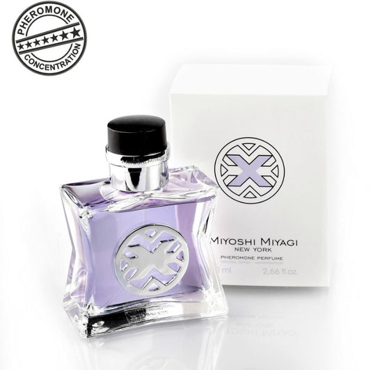 MIYOSHI MIYAGI - NEW YORK PROFUMO DE FEROMONAS MUJER 80ML - MIYOSHI MIYAGI | Lingerie Harness Boutique