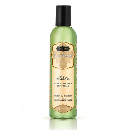 KAMASUTRA - OLIO DA MASSAGGIO ALLA VANIGLIA CON LEGNO DI SANDALO 236ML - KAMASUTRA COSMETICS | Lingerie Harness Boutique