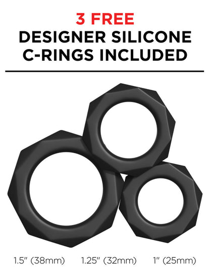 PDX ELITE - STIMOLATORE VIBRANTE CON ASPIRAZIONE ROTO-SUCKER - PDX ELITE | Lingerie Harness Boutique