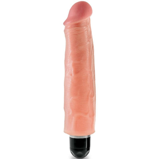 KING COCK - VIBRATORE RIGIDO REALISTICO 17.8 CM NATURALE