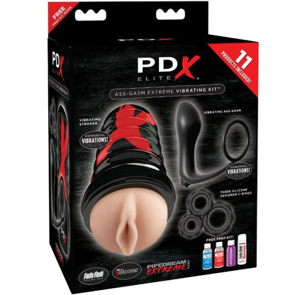 PDX ELITE - KIT ESPLOSIONE ASS-GASM DESIGN VAGINA - PDX ELITE | Lingerie Harness Boutique