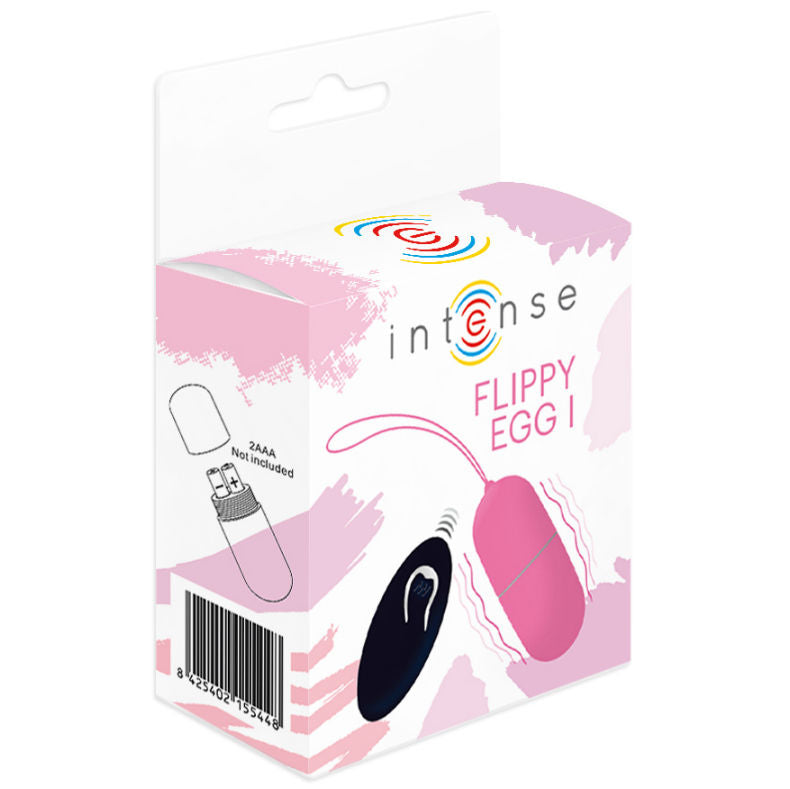 INTENSE - FLIPPY I UOVO VIBRANTE CON TELECOMANDO ROSA - INTENSE COUPLES TOYS | Lingerie Harness Boutique