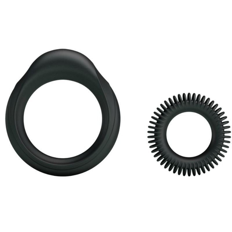 BAILE - KIT OF 2 SILICONE RINGS RING MANHOOD