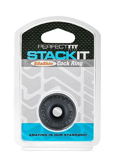 PERFECT FIT BRAND - STACK IT COCK RING NERO