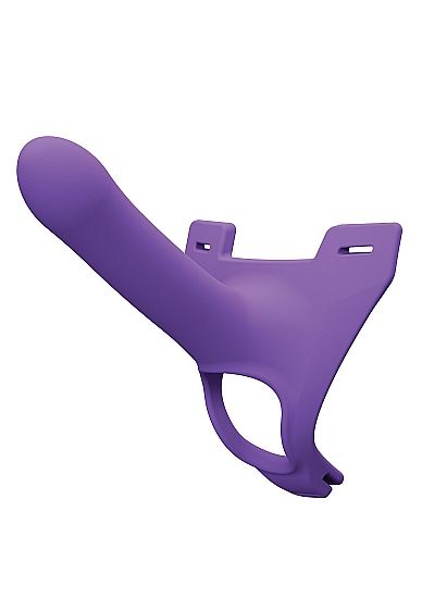 PERFECT FIT BRAND - ZORO STRAP ON 5.5 W VIOLET BELT