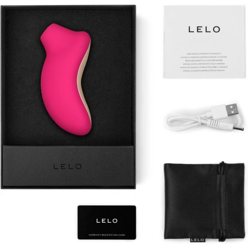 LELO - STIMOLATORE CLITORIDE SONA CRUISE CHERRY - LELO | Lingerie Harness Boutique
