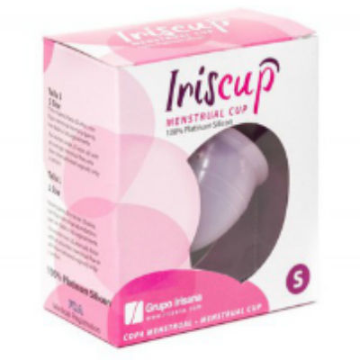 IRISCUP - SMALL PINK MONTH CUP A + FREE STERILIZER BAG