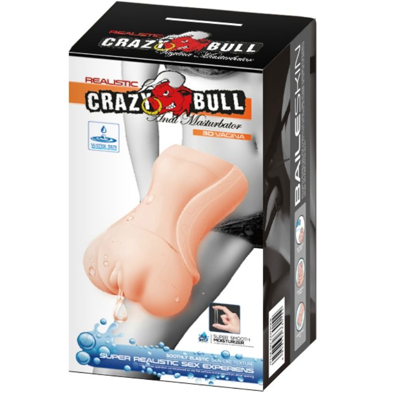CRAZY BULL - MASTURBADOR DELLA VAGINA CON PELLE ACQUA - CRAZY BULL | Lingerie Harness Boutique