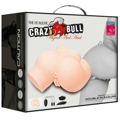 CRAZY BULL - CALCIO CON VAGINA E ANO REALISTICI E VIBRAZIONI - CRAZY BULL | Lingerie Harness Boutique