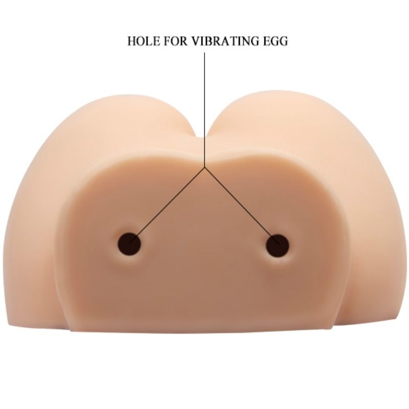 CRAZY BULL - VAGINA E ANO REALISTICI CON VIBRAZIONE POSIZIONE 6 - CRAZY BULL | Lingerie Harness Boutique