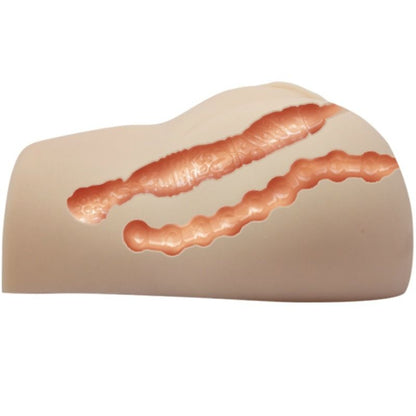 CRAZY BULL - VAGINA E ANO REALISTICI CON VIBRAZIONE POSIZIONE 7 - CRAZY BULL | Lingerie Harness Boutique