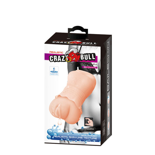CRAZY BULL - MASTURBADOR PELLE ACQUA MODELLO VAGINA 2 - CRAZY BULL | Lingerie Harness Boutique