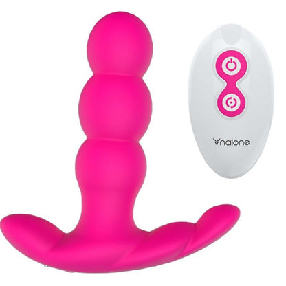 NALONE - VIBRATORE ANALE PEARL TELECOMANDO NERO - NALONE | Lingerie Harness Boutique