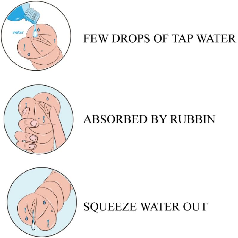 CRAZY BULL - MASTURBADOR PELLE ACQUA MODELLO VAGINA 3 - CRAZY BULL | Lingerie Harness Boutique