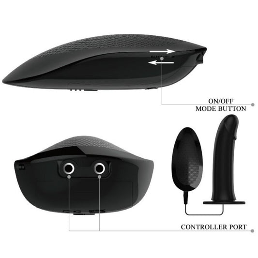 PRETTY LOVE - VITO STRAP ON CON DILDO CAVO E VIBRAZIONE 17.3 CM - PRETTY LOVE MALE | Lingerie Harness Boutique