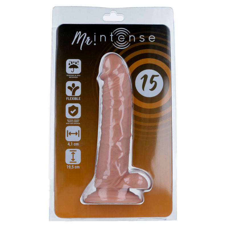 MR INTENSE - 15 REALISTIC PENIS 19.5 CM -O- 4.1 CM