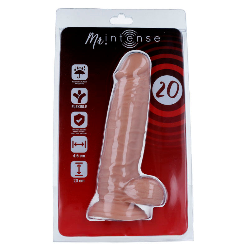 MR INTENSE - 20 REALISTIC PENIS 20 CM -O- 4.6 CM