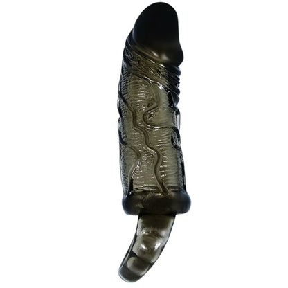 BAILE - COPERTURA ESTENSORE PENE CON CINTURINO PER TESTICOLI NERO 13.5 CM - BAILE FOR HIM | Lingerie Harness Boutique
