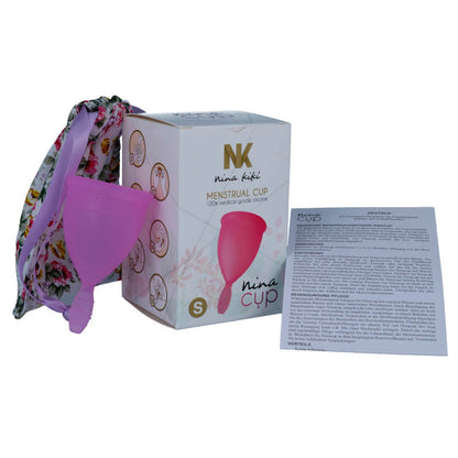 NINA KIKÍ - PURPLE MENSTRUAL CUP - SIZE S