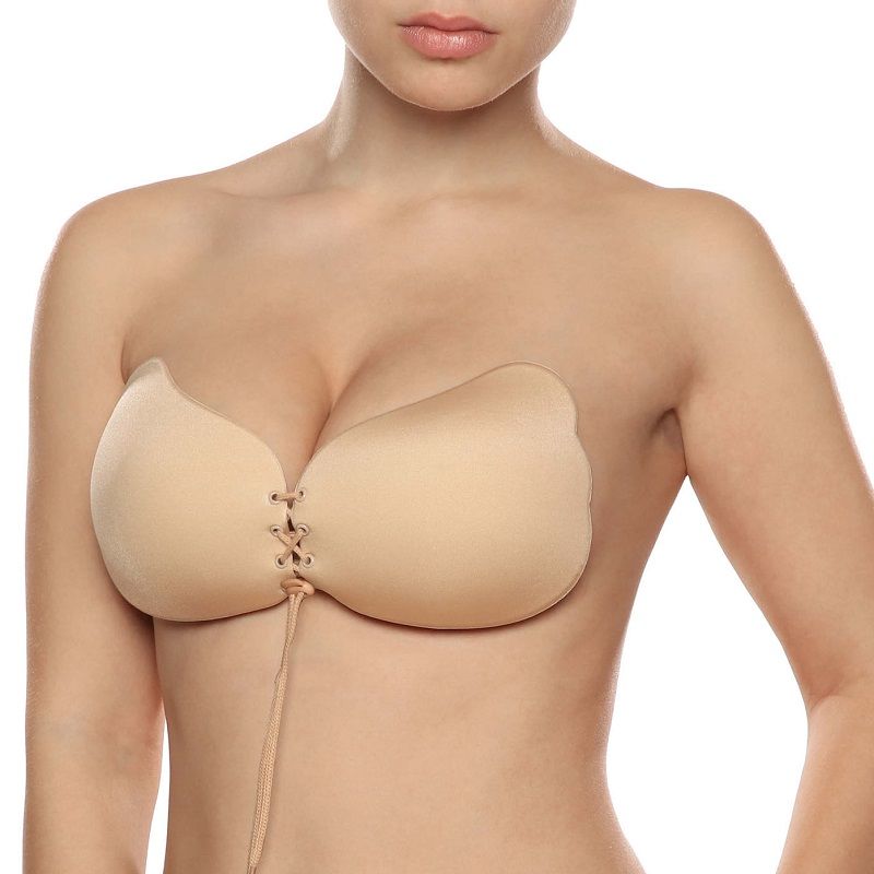 BYE-BRA - LACE-IT PUSH-UP ENHANCEMENT BEIGE CUP C