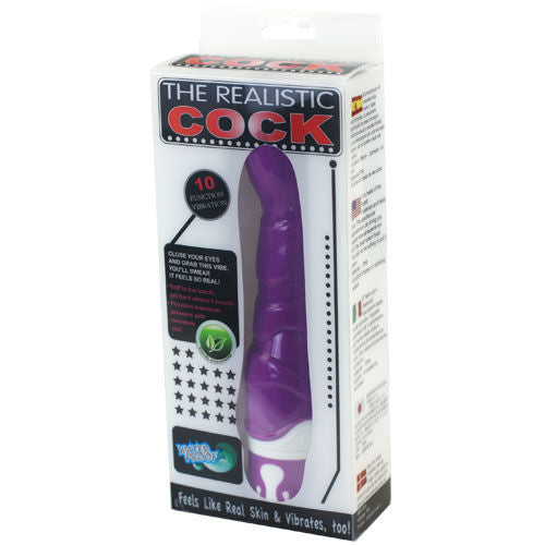 BAILE - CAZZO REALISTICO A 10 RITMI SENSAZIONE VIOLETTO - BAILE VIBRATORS | Lingerie Harness Boutique